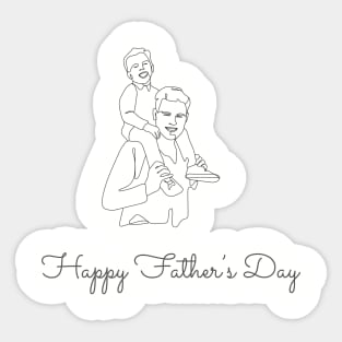 Happy Father’s Day,father’s day gift,best dad ever Sticker